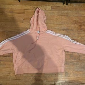 Cropped adidas hoodie